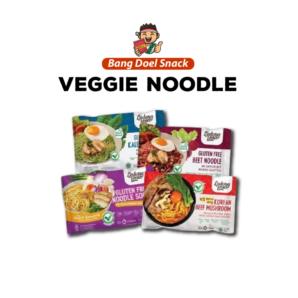 

Ladang Lima Veggie Noodle Gluten Free | Mie Instant Korea Halal