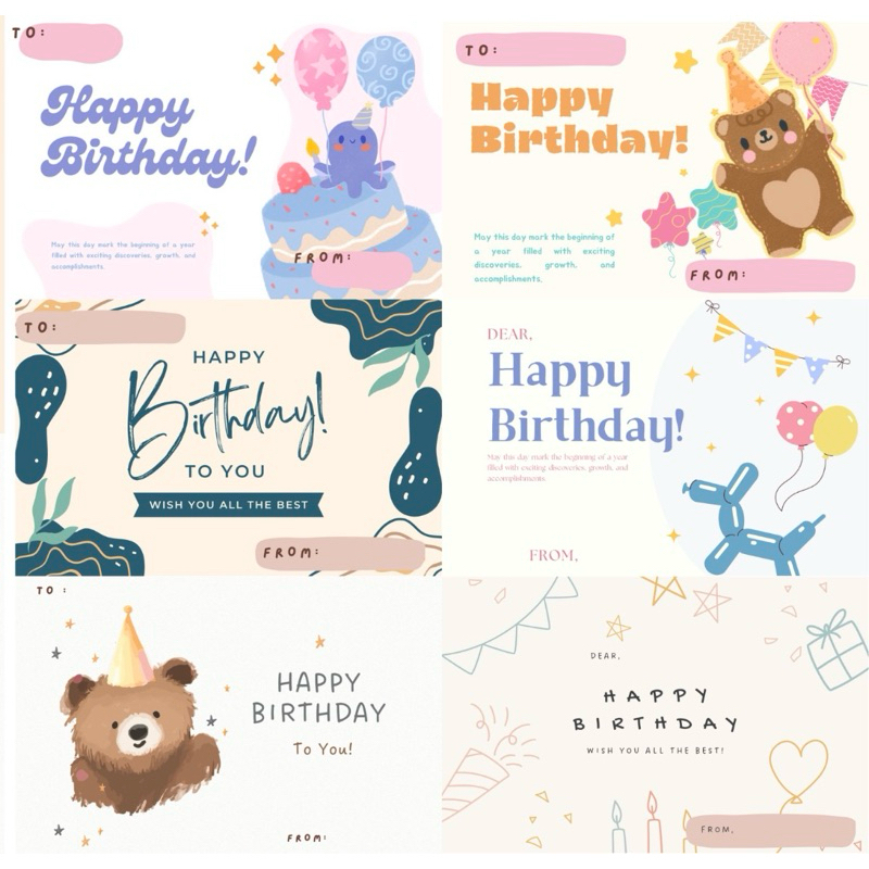 

TAMBAHAN TULISAN HAPPY BIRTHDAY | BIRTHDAY CARD