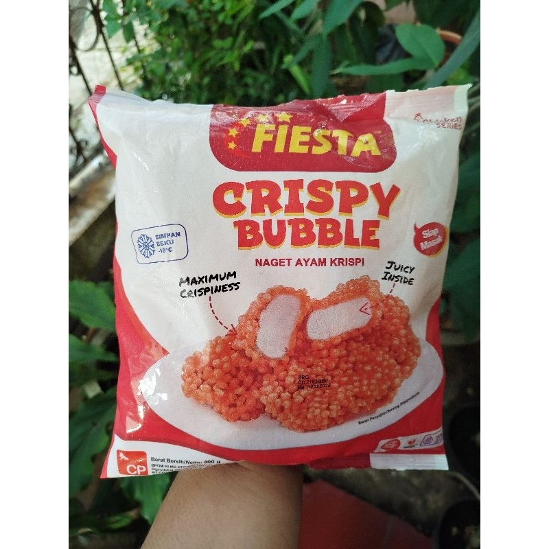 

Fiesta Chicken Nugget Crispy Bubble Kemasan 400gram