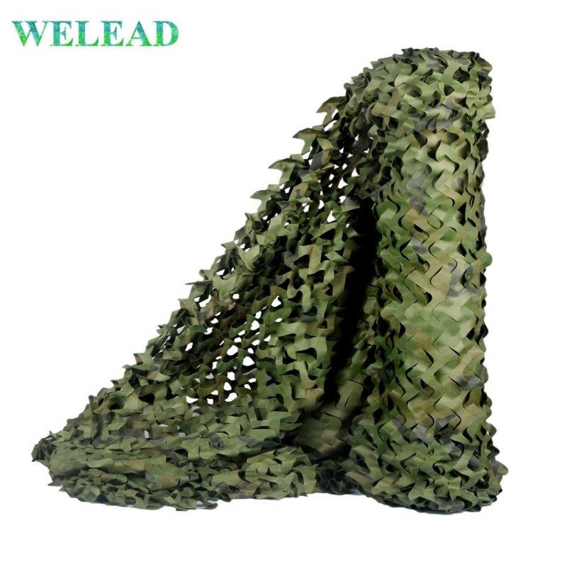 VILEAD Tenda Jaring Kamuflase Camping Militer Camouflage Net