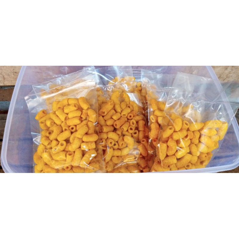 

Makaroni bantet rasa jagung manis isi 10 pcs