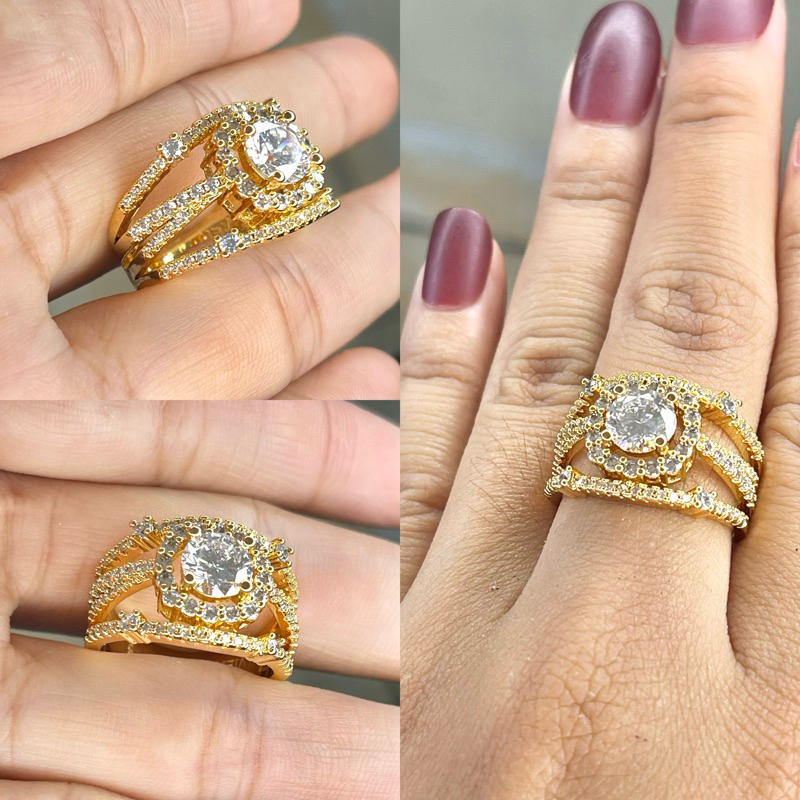 Cincin Wanita Moissanite