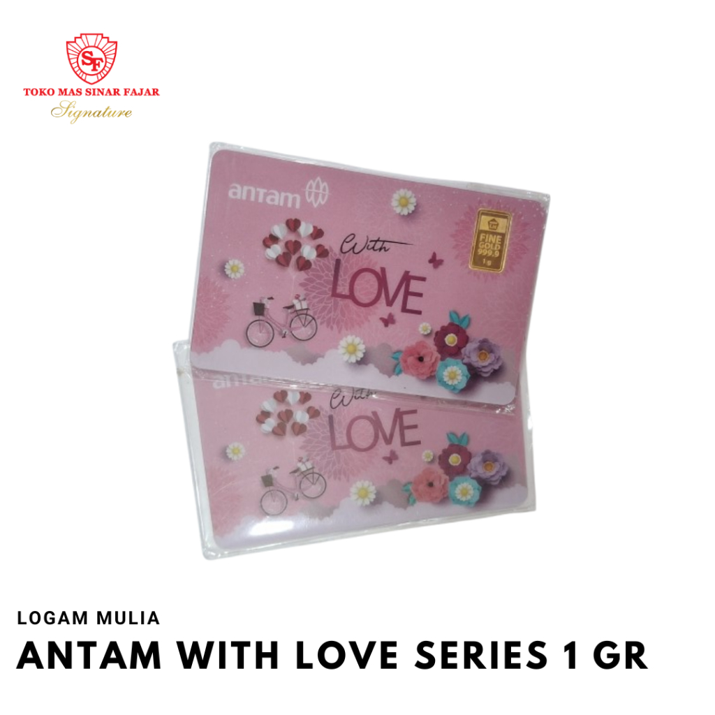 LM Antam Gift With Love Series Berat 0.50gr