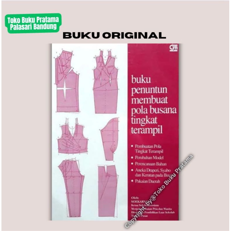 Buku Menjahit Tingkat Terampil - Soekarno - ORI