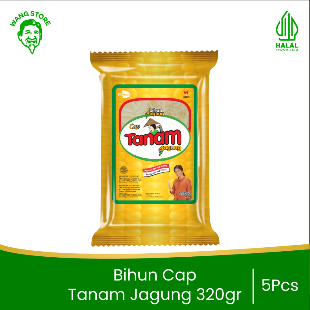 

Bihun Cap Tanam Jagung - 320gr - 5 PCS