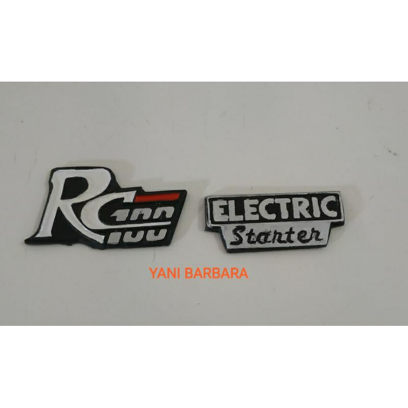 Emblem Sayap Suzuki RC100