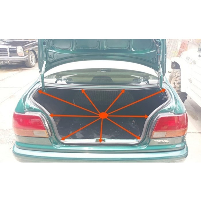 Karet Peredam Bagasi Mobil Toyota All New Corolla Tipe Great Corolla