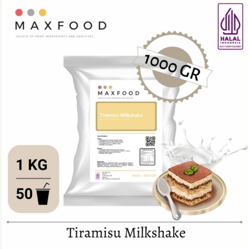 

MAXFOOD TIRAMISU MILKSHAKE