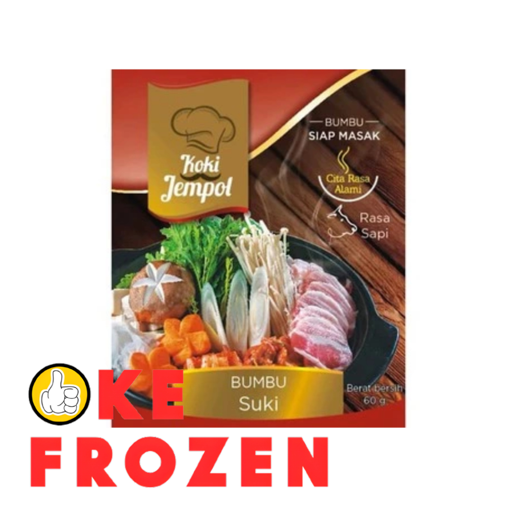 

KOKI JEMPOL BUMBU INSTAN SUKI 60GR/BUMBU SUKIYAKI