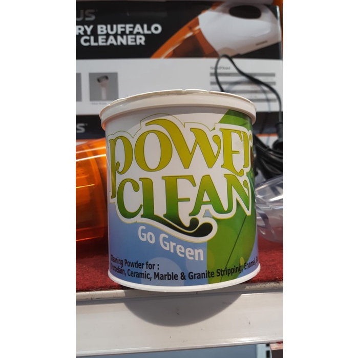 BESTPRODUCT POWER CLEAN GO GREEN  BUBUK PEMBERSIH SERBAGUNA 9GR