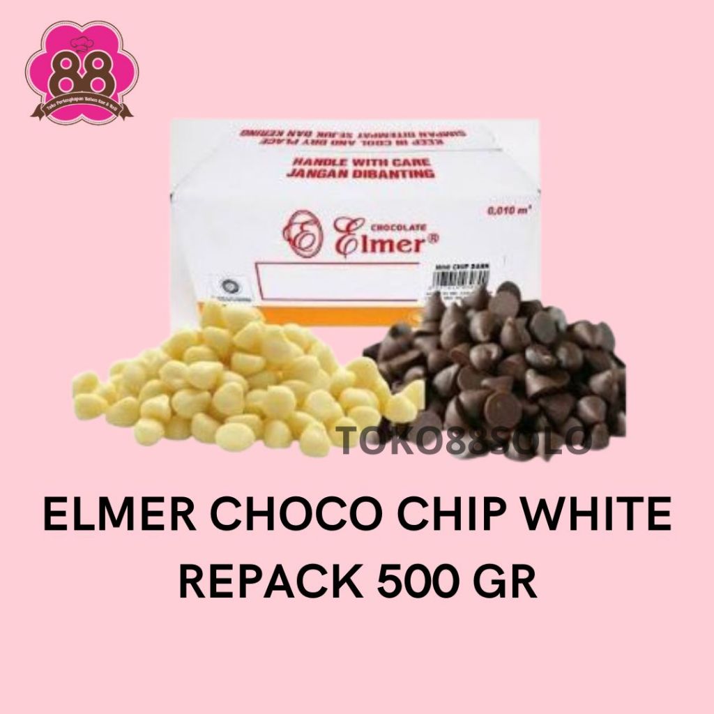 

ELMER CHOCO CHIP WHITE REPACK 500 GR