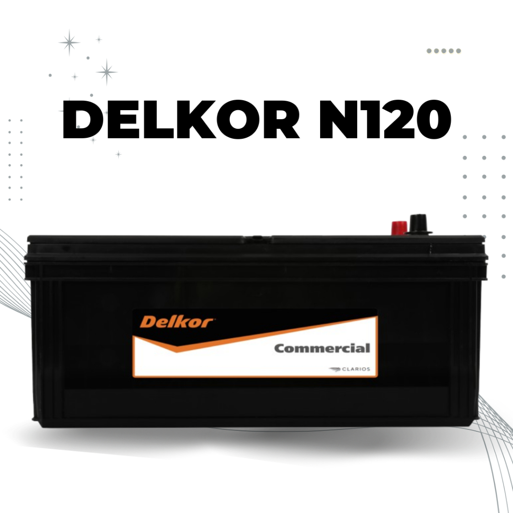 Aki Mobil Truck N120 (115F51L) Delkor MF Aki Kering N120