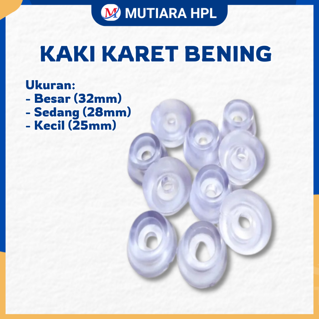 Kaki Karet Bulat Bening Meja Kursi / Karet Bulat Meja Kursi Anti Slip