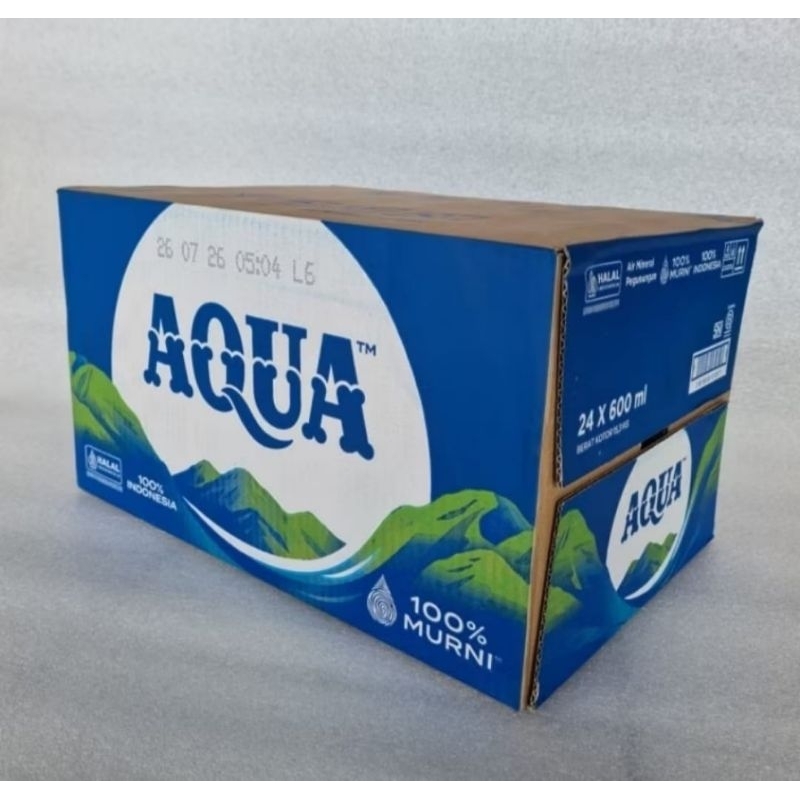 

AQUA AIR MINERAL KEMASAN BOTOL 600 ml