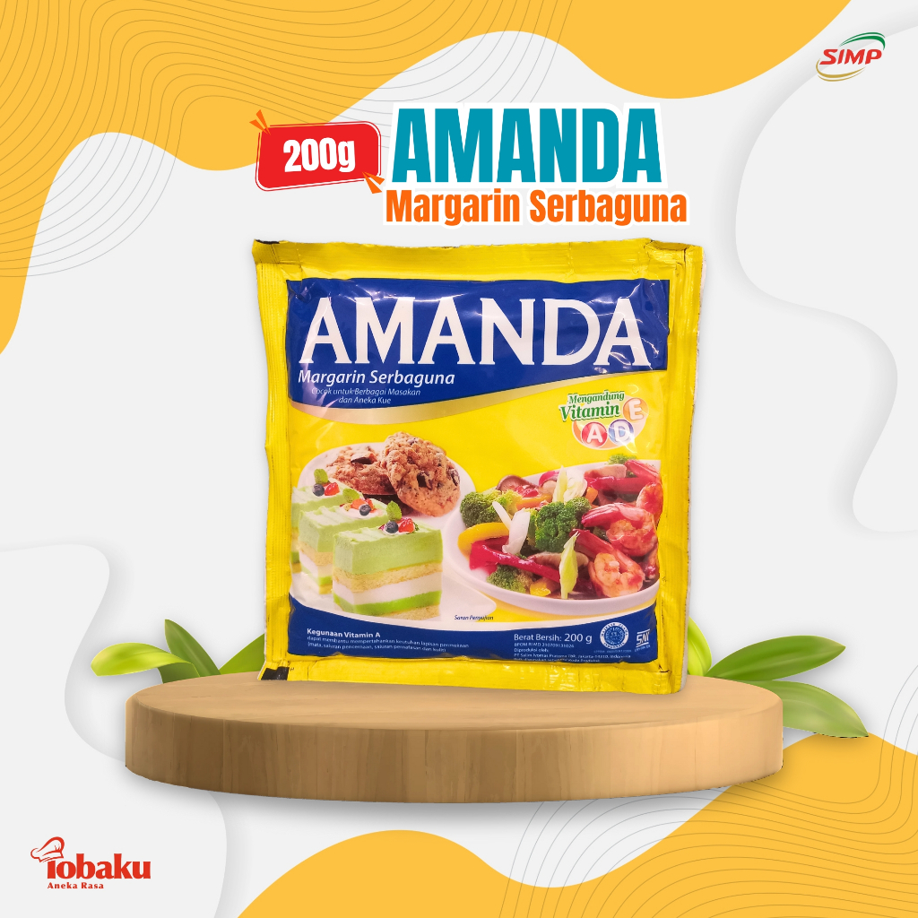 

AMANDA Margarin Serbaguna 200g _