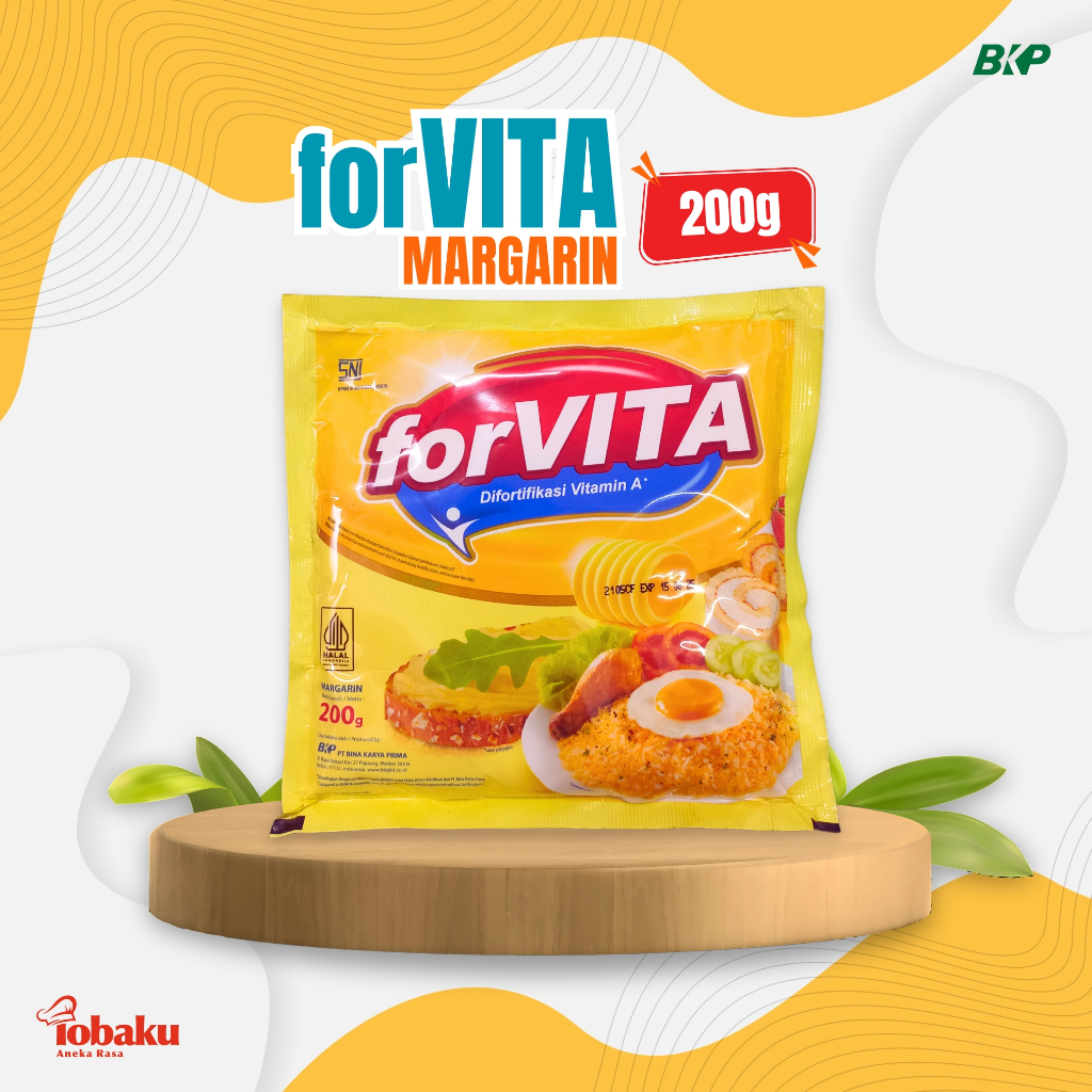 

forVITA Margarine Mentega 200g Sachet _