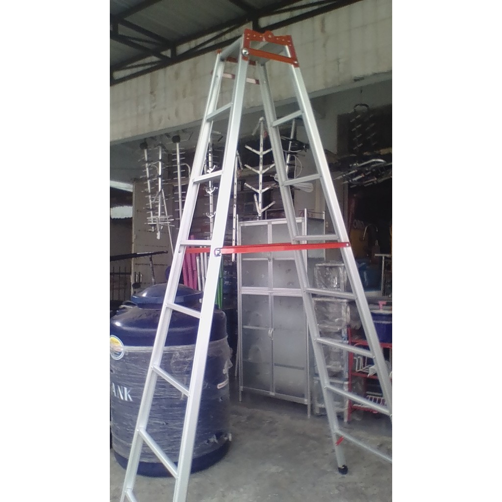 tangga lipat 2.5 meter tangga almunium