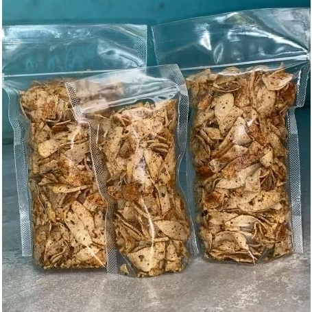 

CEMILAN BASO GORENG DAUN JERUK PEDAS/ORIGINAL 50 gr - 1 kg
