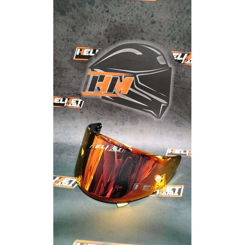 VISOR KACA HELM IRIDIUM NFR/NX RACE/NZ RACE/KYT STRIKER/SUOMY STELLAR/SUOMY TRACK 1