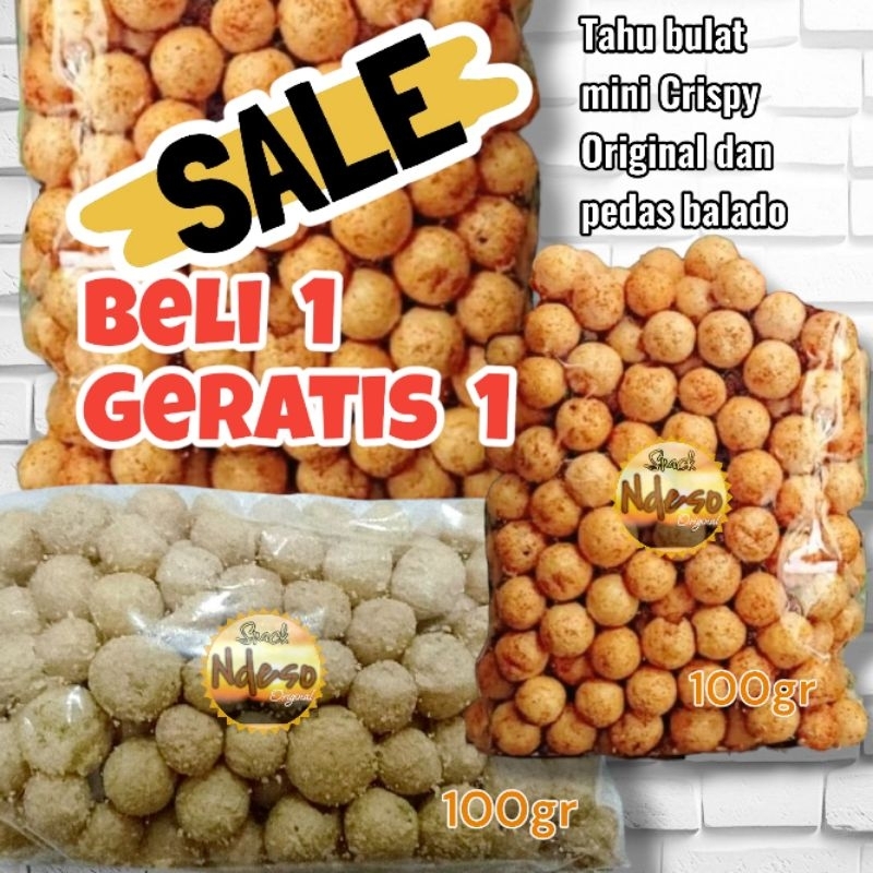 

Tahu Bulat Kering Mini Crispy /Tahu Kelereng Snack Kiloan Cemilan Enak