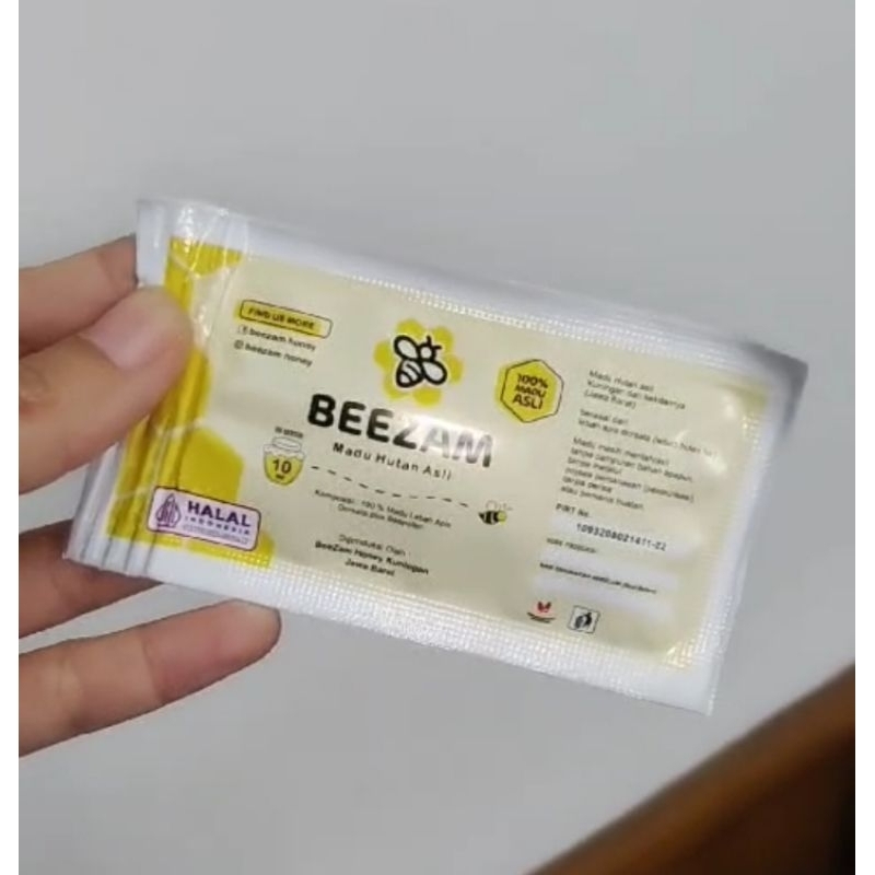 

Beezam Honey Paket Madu Sachet (1 pack isi 10 sachet)