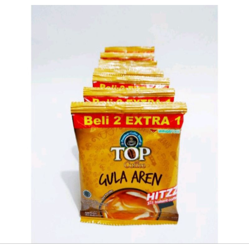 

Top Coffee Gula Aren 1 Renceng (10 sachet x 22gr)