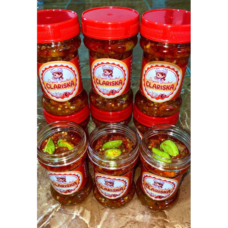 

Dapoer Sambal Clariska, Sambal Baby Cumi Pete 150ml