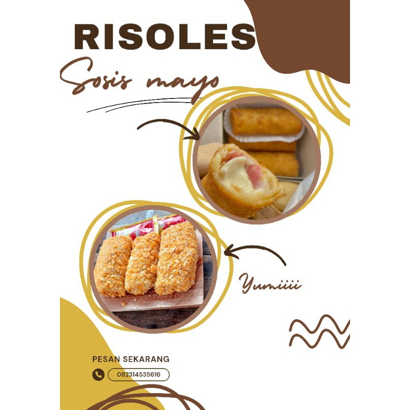 

RISOLES SOSIS MAYO