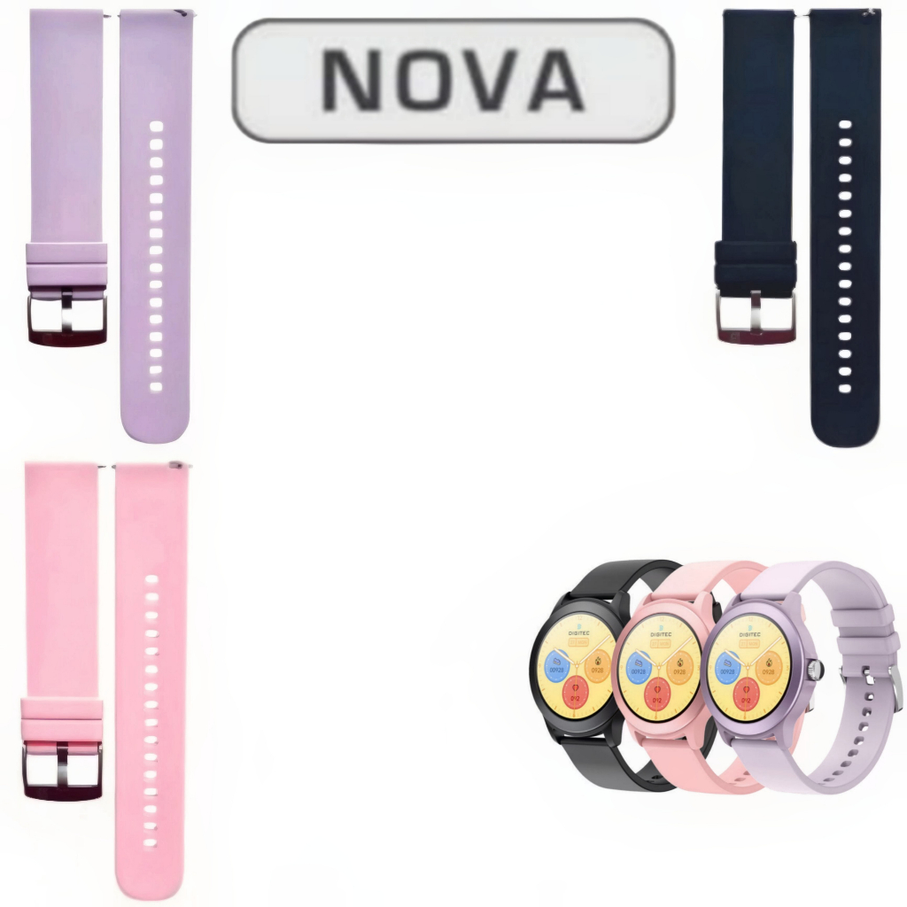 Tali Jam Tangan Smartwatch Digitec Nova Strap Rubber Digitec
