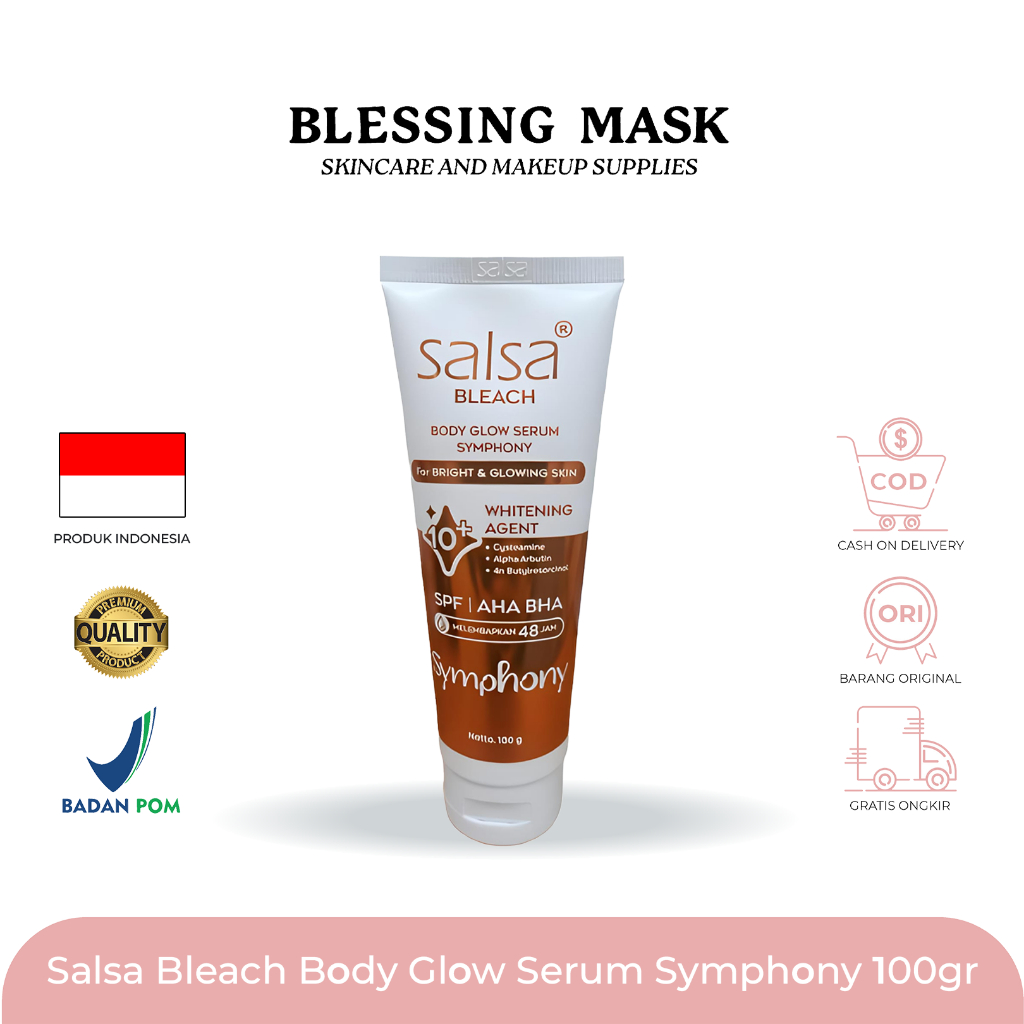 SALSA Body B.L.E.A.C.H - Body Glow Serum Symphony -100g | BLEACH Body Glow Serum