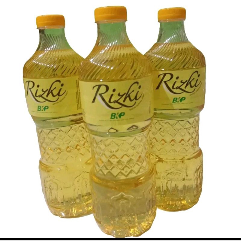 

minyak goreng rizki 1 botol - harga hemat ekonomis