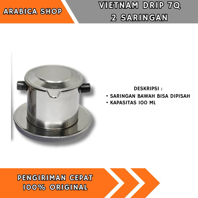 ALAT KOPI (VIETNAM DRIP 7Q) 100ML 2SARINGAN