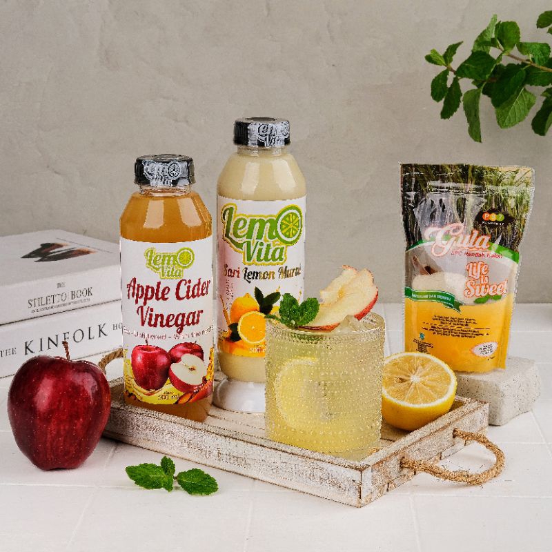 

LEMOVITA 500ml + CUKA APEL 500ml