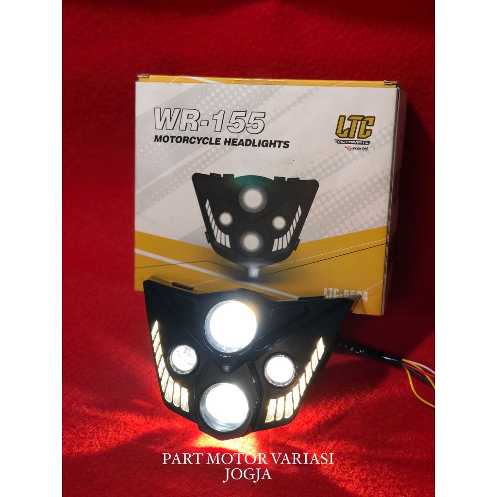 LAMPU DEPAN / LAMPU  DAYMAKER YAMAHA WR-155 LTC