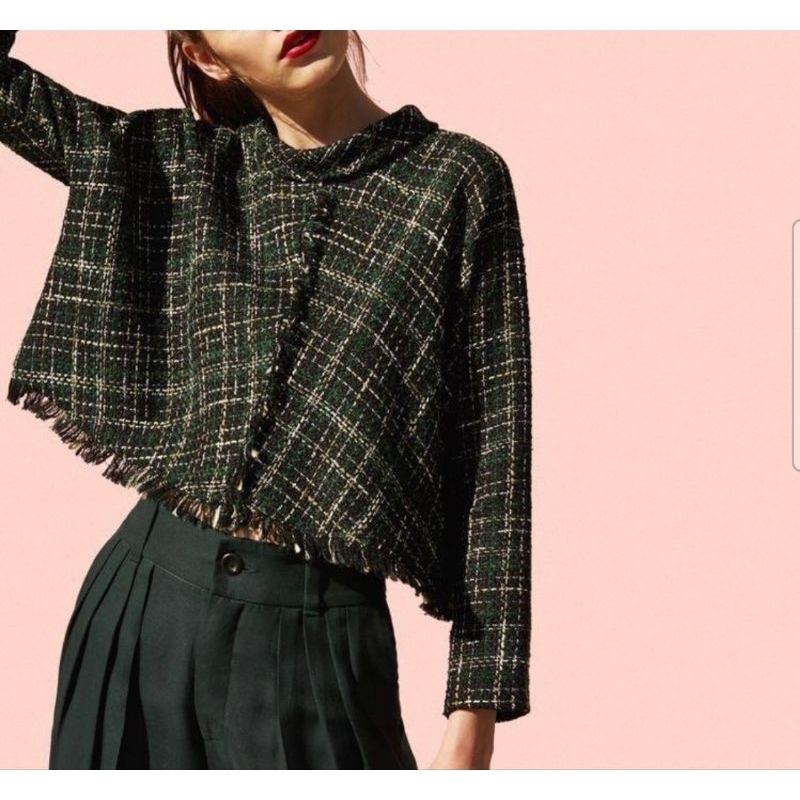 Zara Tweed Sweater