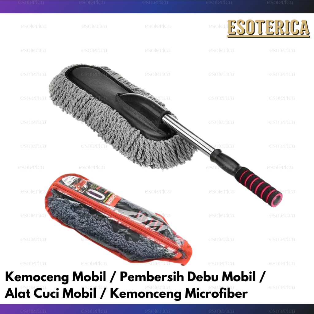 Kemoceng Mobil Pembersih Debu Mobil Alat Cuci Mobil Kemonceng Microfiber Serat Cendol