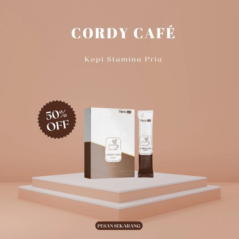 

Cordy Cafe Coffe - Kopi Stamina Pria dan Wanita - Cordyceps Kopi - Coffe Original Termurah