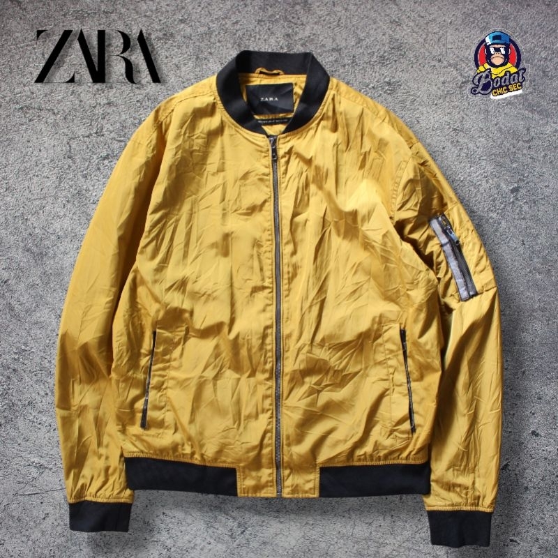 Jaket Casual Bomber Zara Man