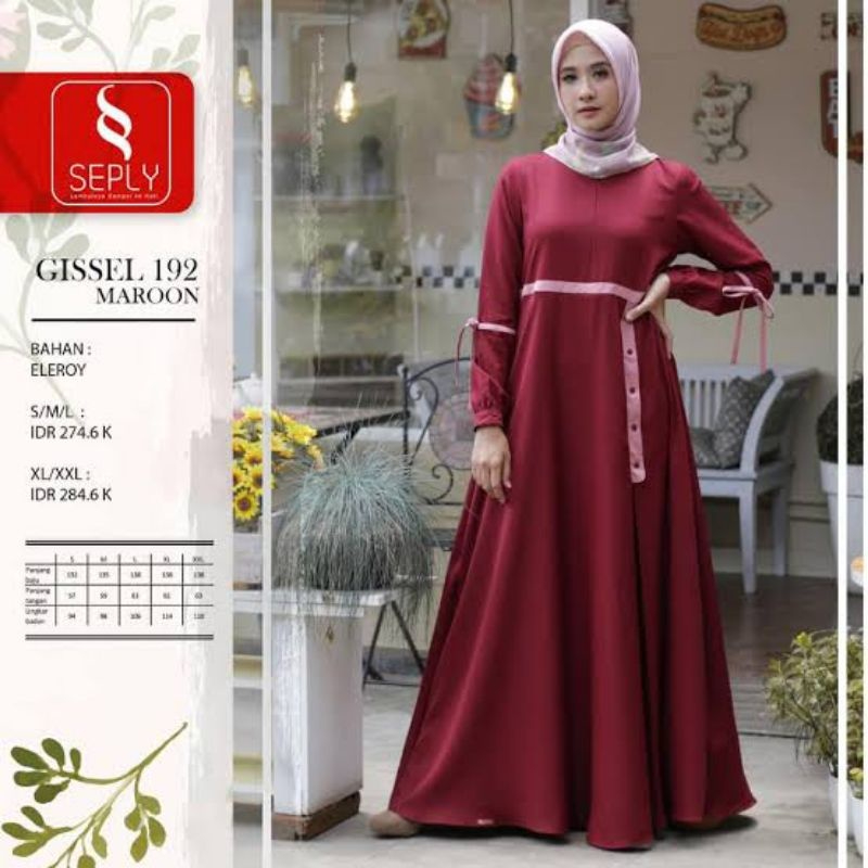 SEPLY GAMIS GISSEL 192 MAROON