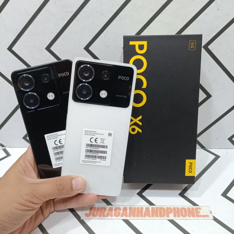 POCO X6 5G 12/256GB HP BEKAS SECOND FULLSET