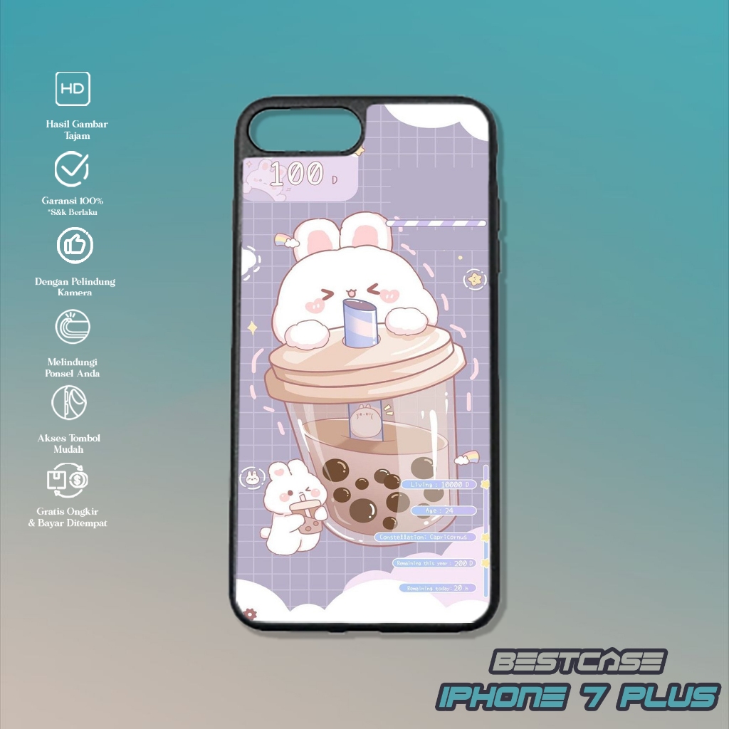 Case Iphone 7 Plus - Casing Hp Iphone 7 Plus - Motif ( BBA ) - Silikon Hp Iphone 7 Plus - Softcase G