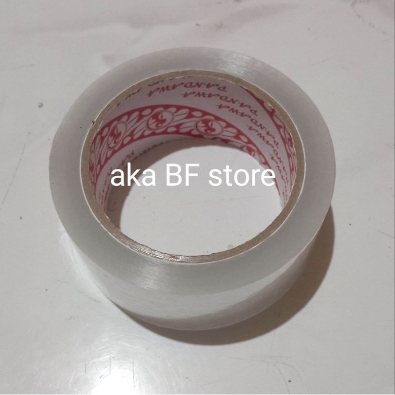 

lakban bening coklat 2 inch 45mm 100yard