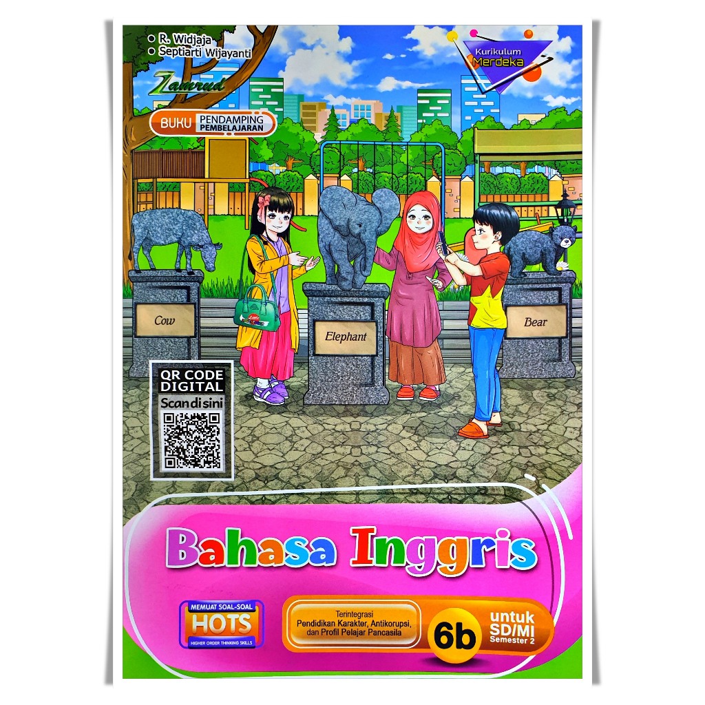 LKS BAHASA INGGRIS SD KELAS 6 SEMESTER 2 KURIKULUM MERDEKA | Zamrud PUTRA NUGRAHA