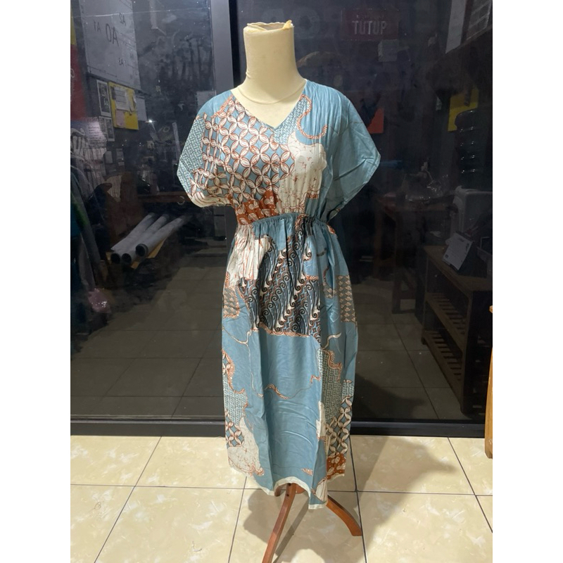 Daster kekinian karet pinggang