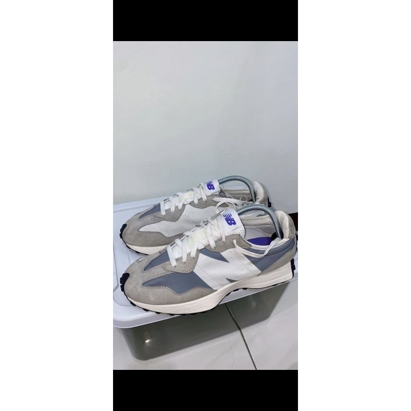 NB 327 GREY WHITE