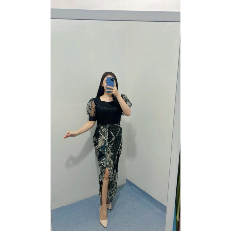 Gaun Wanita Dress Remaja Cewek Ulangtahun Wisuda Terbaru 2025 Brukat Ibuibu Gereja Korean Style Selu