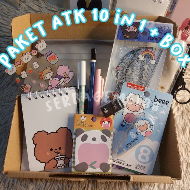 

Obral Baru serbagemes88 SET ALAT TULIS 1 IN 1 LENGKAP STATIONERY UNTUK HADIAH HAMPERS KADO GIFT PAKET ALAT TULIS ALAT TULIS PAKET SEKOLAH STATIONERY SET AESTHETIC