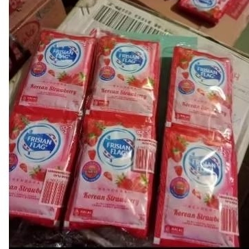 

Susu Bendera Sachet Rasa Korean Strawberry