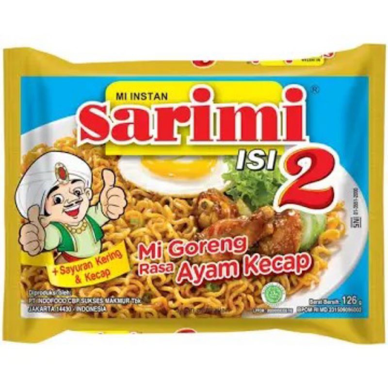 

Sarimi Duo Goreng Ayam Kecap