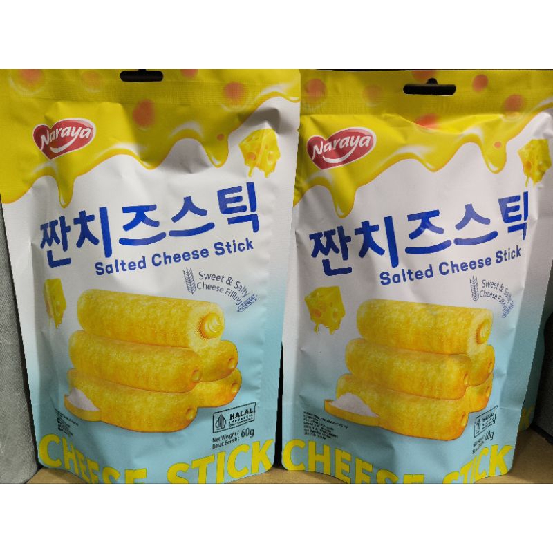 

NARAYA SALTED CHEESE STICK 60 GRAM